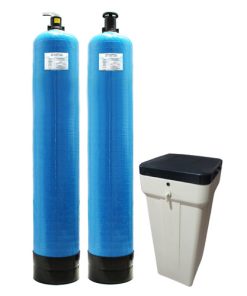 Bộ 2 cột lọc composite 1054 lọc nước nhiễm vôi