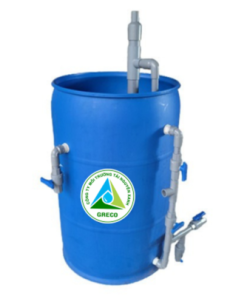 Bộ lọc nước tự chế từ thùng phuy 220 lít lọc nước giếng nhiễm phèn