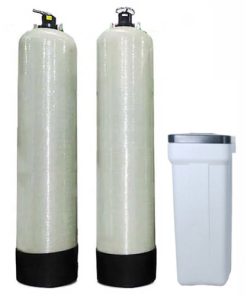 Bộ 2 cột lọc composite 1465 lọc nước nhiễm canxi